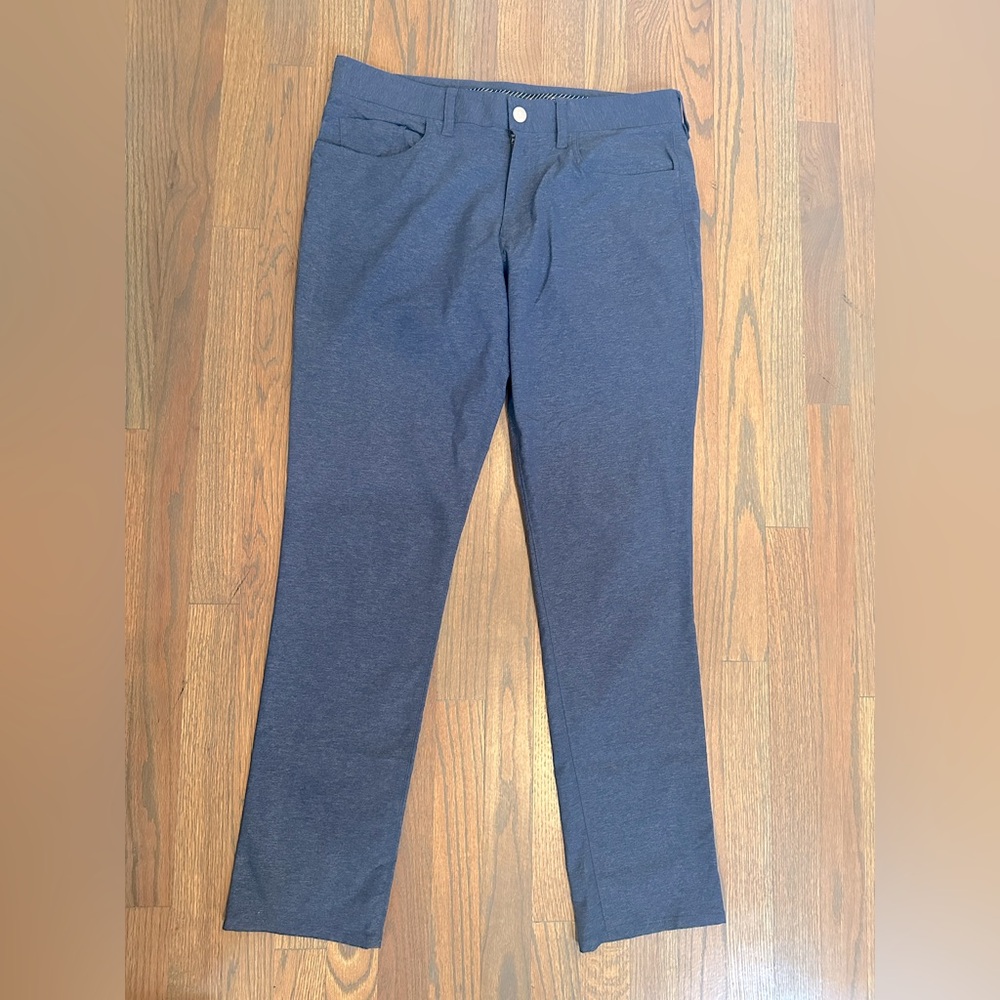 Bonobos Men’s navy blue tailored golf pants